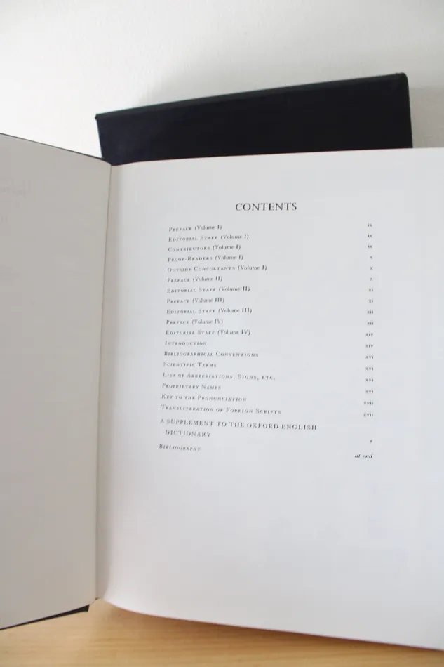 The Compact Edition Of The Oxford English Dictionary Volume III A Supplement To The OED Volumes IIV Jubilee Thrift Earrings