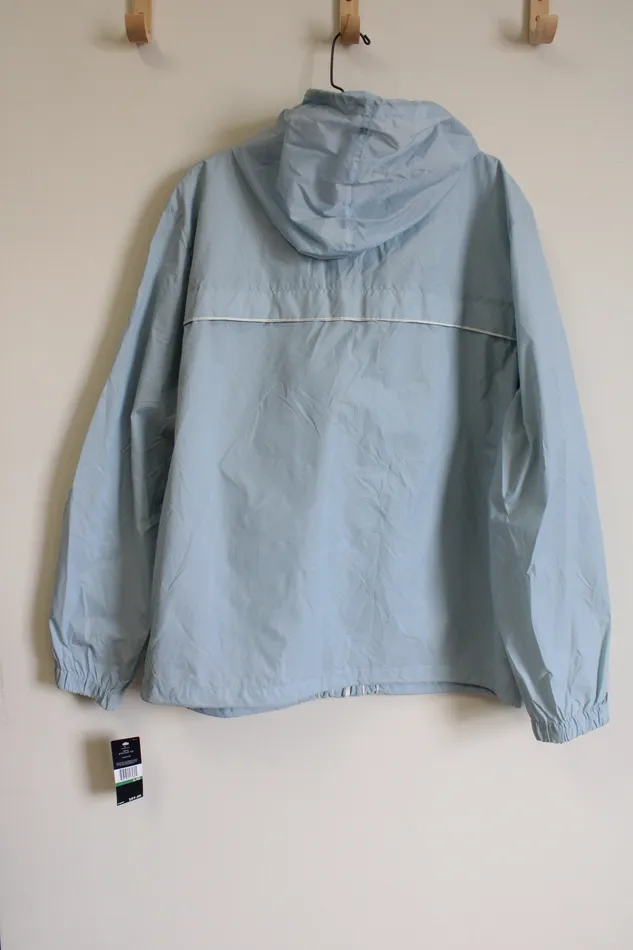 Tommy Hilfiger Rings NEW Tommy Hilfiger February Blue Rain Jacket L