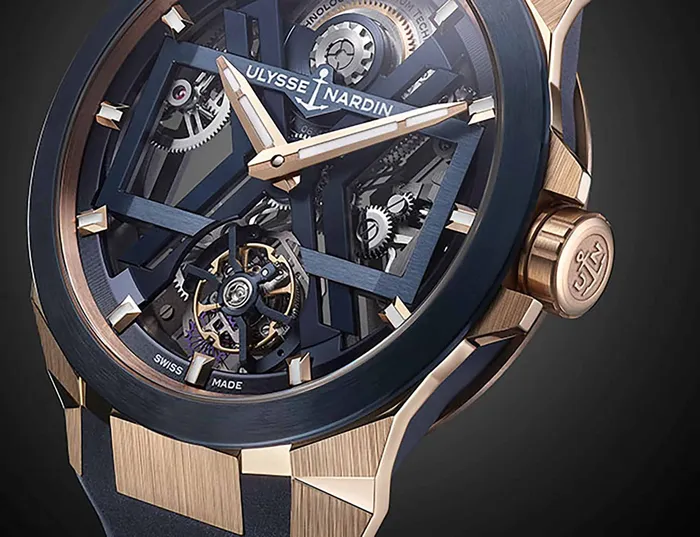 Ulysse Nardin Earrings Ulysse Nardin Blast Tourbillon 45mm Rose Gold Watch