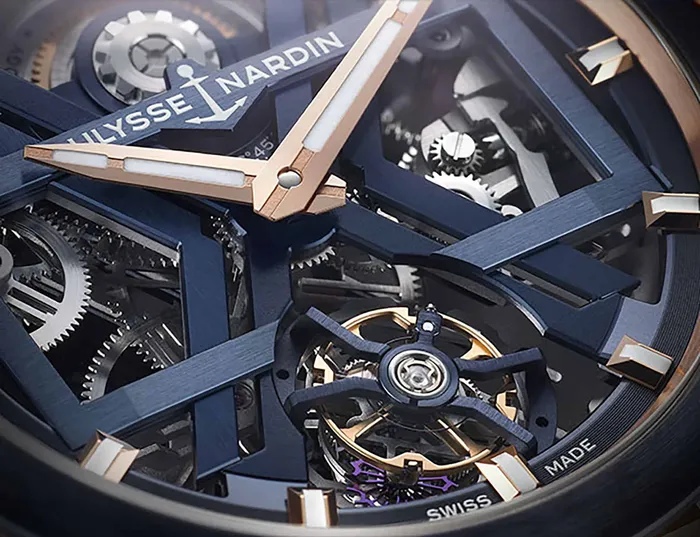 Ulysse Nardin Earrings Ulysse Nardin Blast Tourbillon 45mm Rose Gold Watch