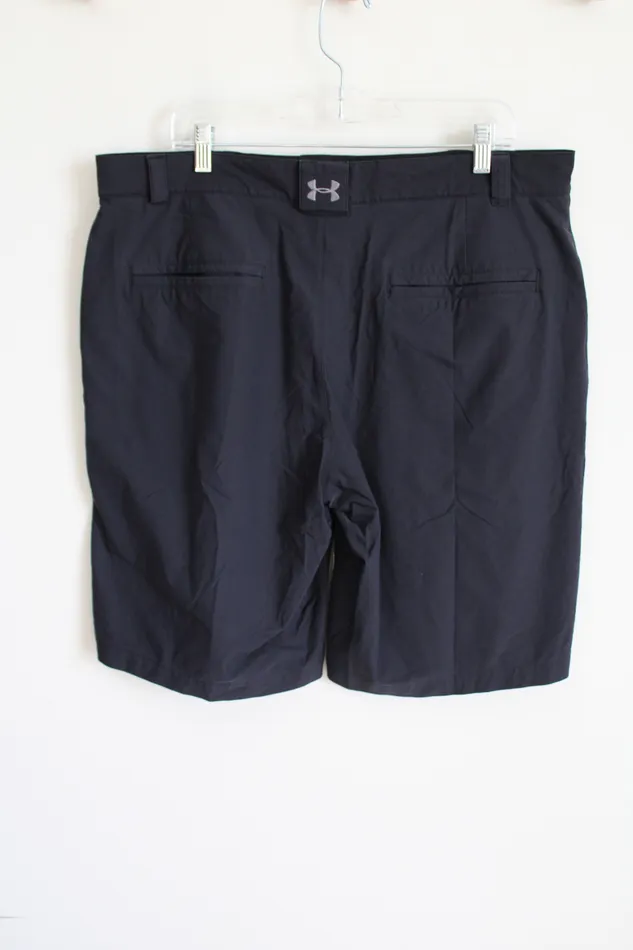 Under Armour Rings Under Armour Black Stretch Chino Shorts 38
