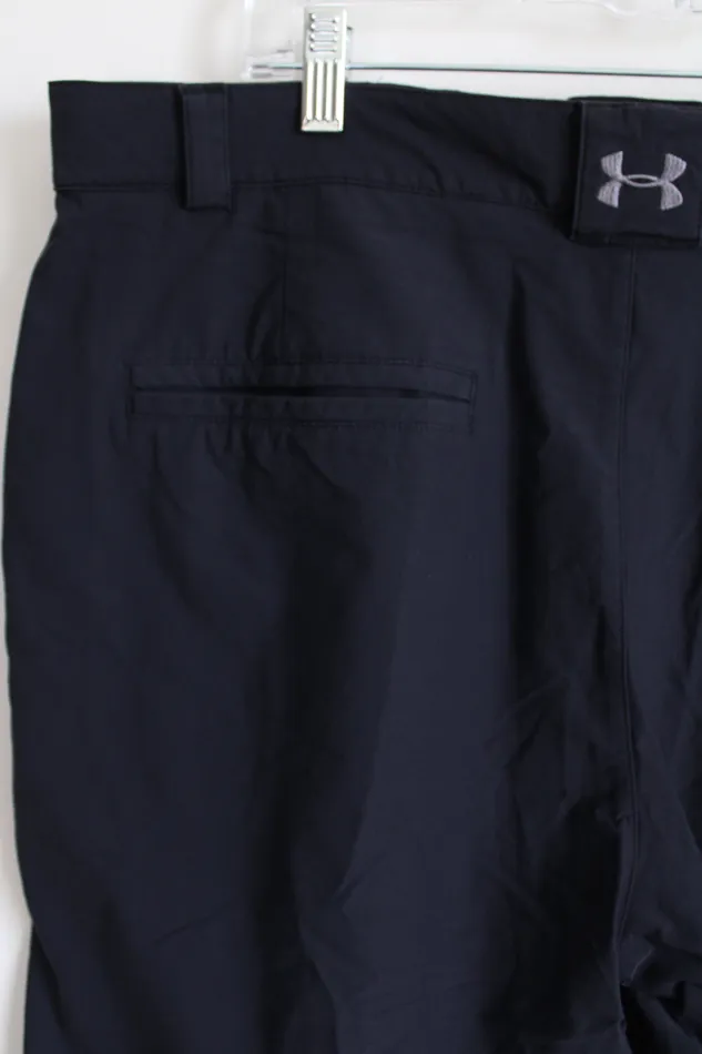 Under Armour Rings Under Armour Black Stretch Chino Shorts 38