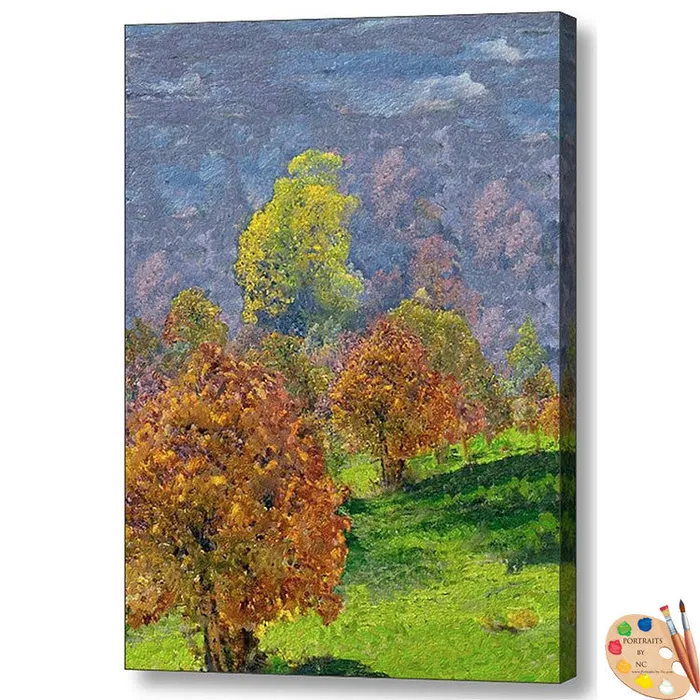 Valley of Trees Canvas Prints Portraits by NC Necklaces