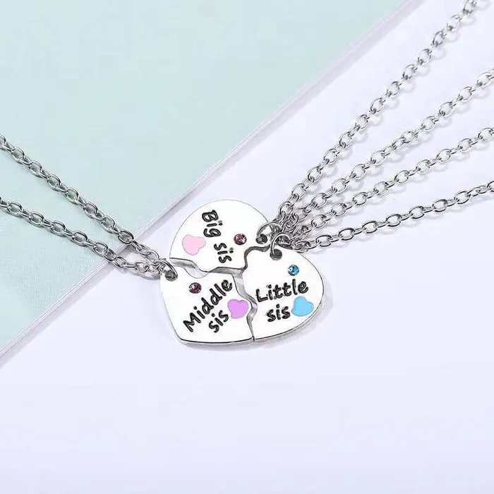3 BFF Necklaces worldnetgifts Earrings