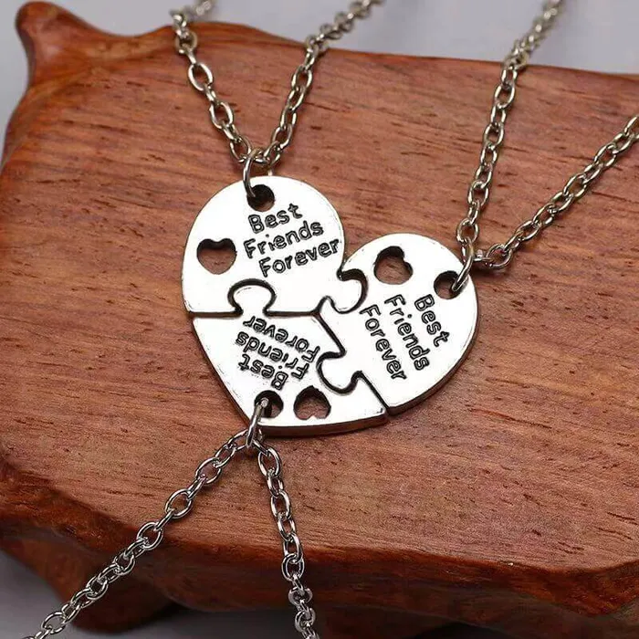 3 BFF Necklaces worldnetgifts Earrings