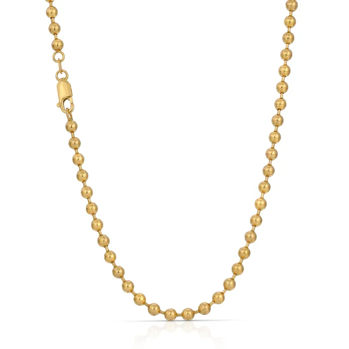 40MM Ball Chain Saints G Necklaces