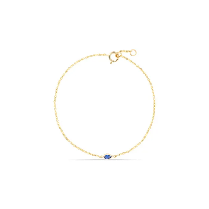 Alexis Jae Single Sapphire Bracelet Bracelets