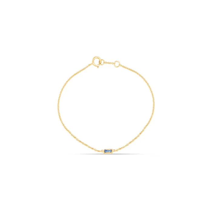 Alexis Jae Single Sapphire Bracelet Bracelets