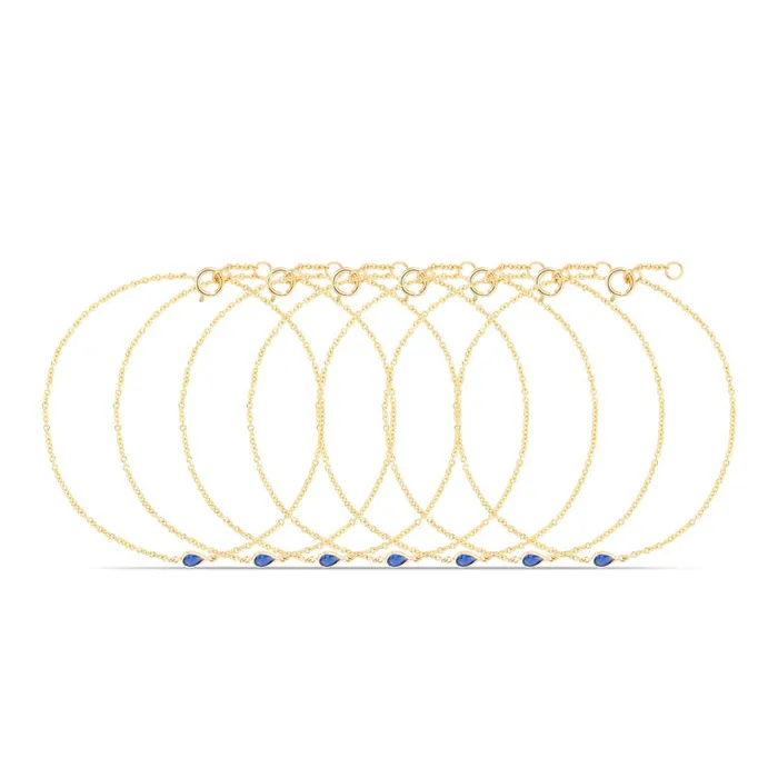 Alexis Jae Single Sapphire Bracelet Bracelets