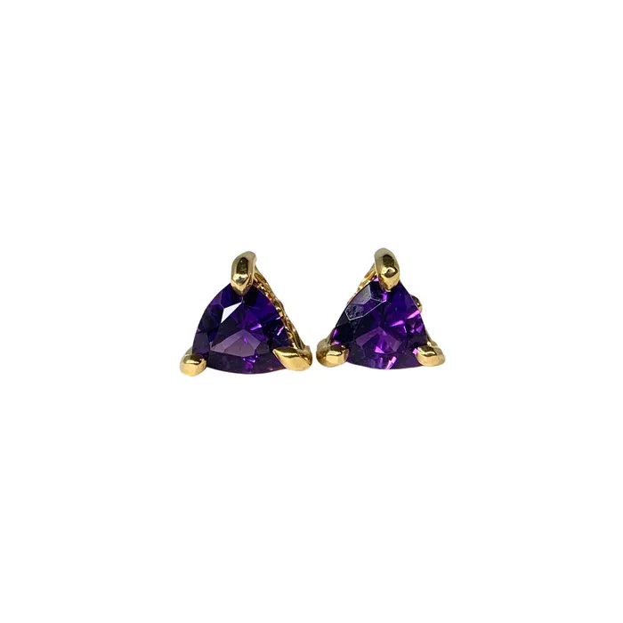 Amethyst Earrings Donald Haack Diamonds Earrings