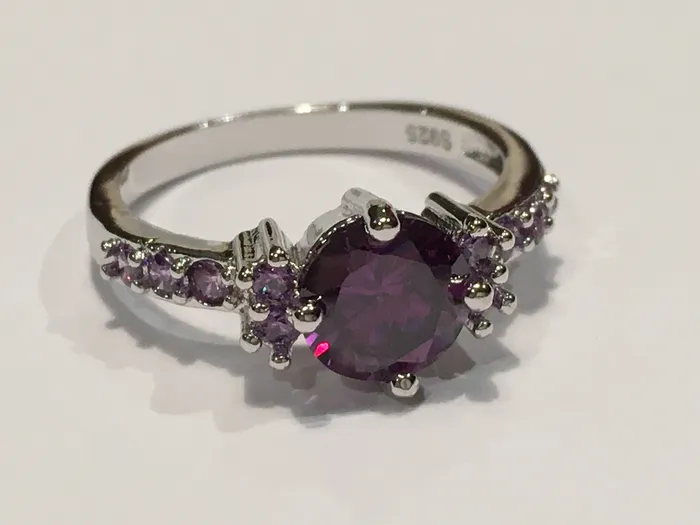 Amethyst Ring Baltic Essentials Rings Amethyst Ring Baltic Essentials Rings