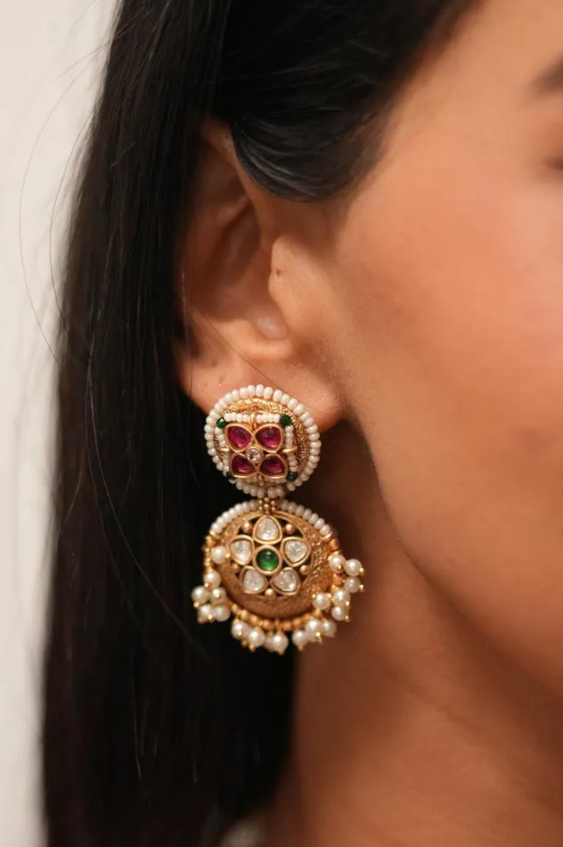 Attrangi Parikrima Gold Necklace Set Sone Pe Suhaga Collection Necklaces