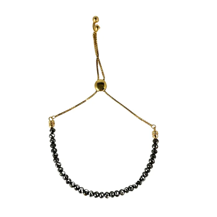 Bracelets Donald Haack Diamonds Black Diamond Bolo Bracelet