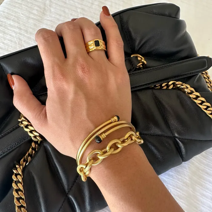 Bracelets Ellie Vail Stevie Chunky Chain Link Bracelet
