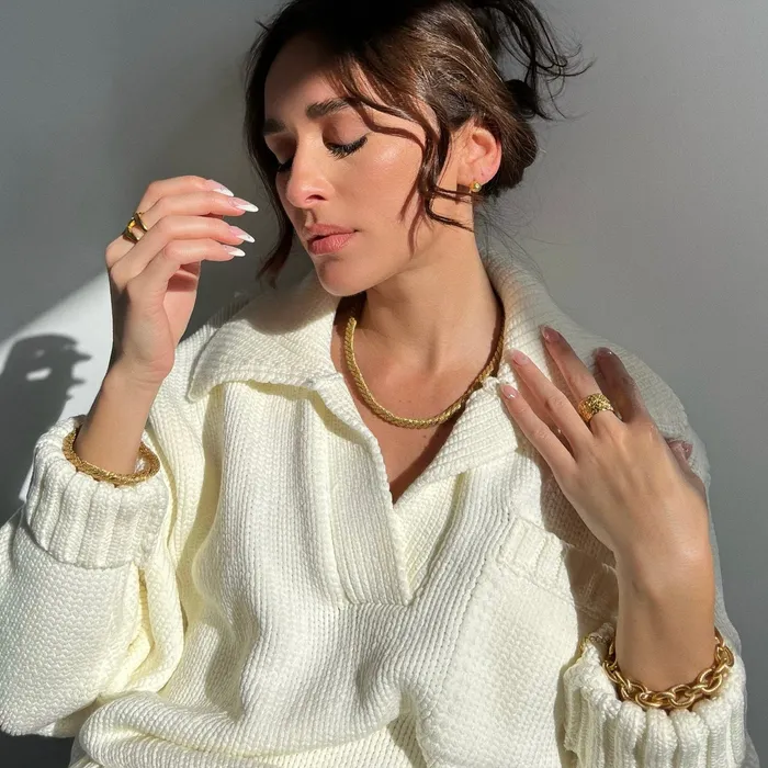 Bracelets Ellie Vail Stevie Chunky Chain Link Bracelet