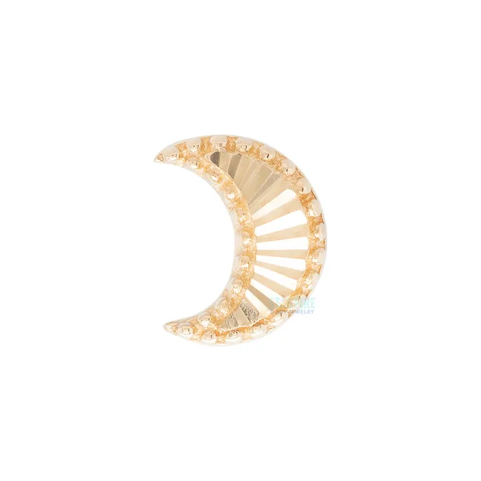 Buddha Jewelry Organics Earrings threadless After Hours End in Gold