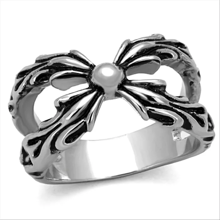 CJG2170 Stainless Steel Epoxy Ring Green Rings