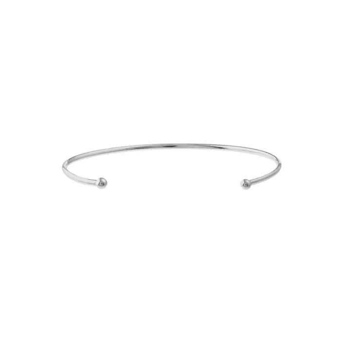 Cuff Bracelet With Ball Ends Alexis Jae Bracelets