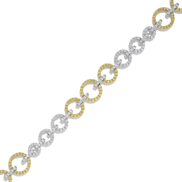 Donald Haack Diamonds Bracelets Circle Link Diamond Bracelet Donald Haack Diamonds Bracelets Circle Link Diamond Bracelet