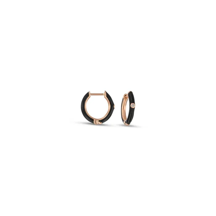 Earrings Alexis Jae Enamel Huggie Earrings