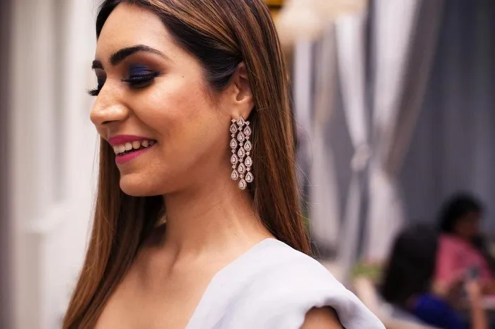 Earrings attrangi1 TriFall danglers