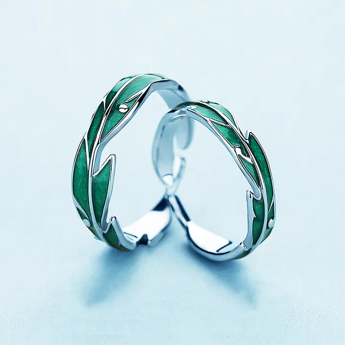Earrings Couple Evergreen Love