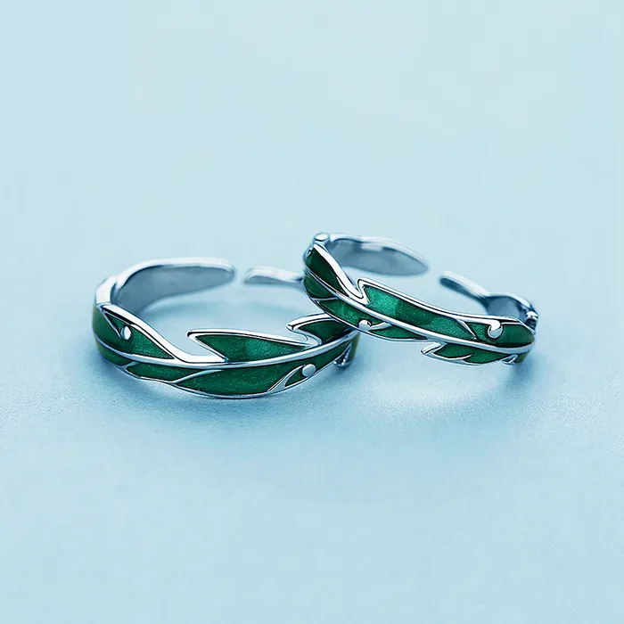 Earrings Couple Evergreen Love