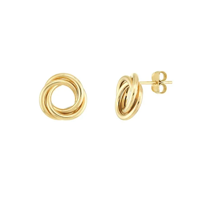 Earrings Large Love Knot Earrings Alexis Jae