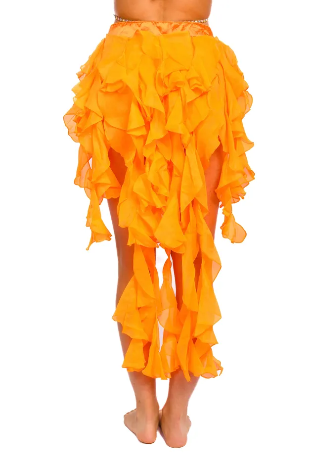 Earrings Orange Long Wrap Skirt THE LUMI SHOP