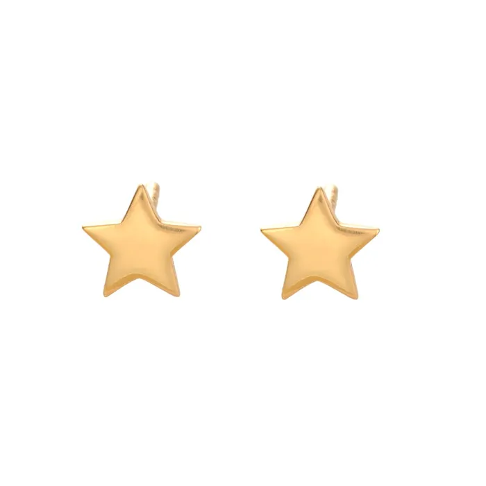 Earrings Scream Pretty Tiny Star Stud Earrings