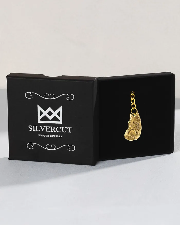 Earrings Silvercut Original LifeLike Keychain Earrings Silvercut Original LifeLike Keychain