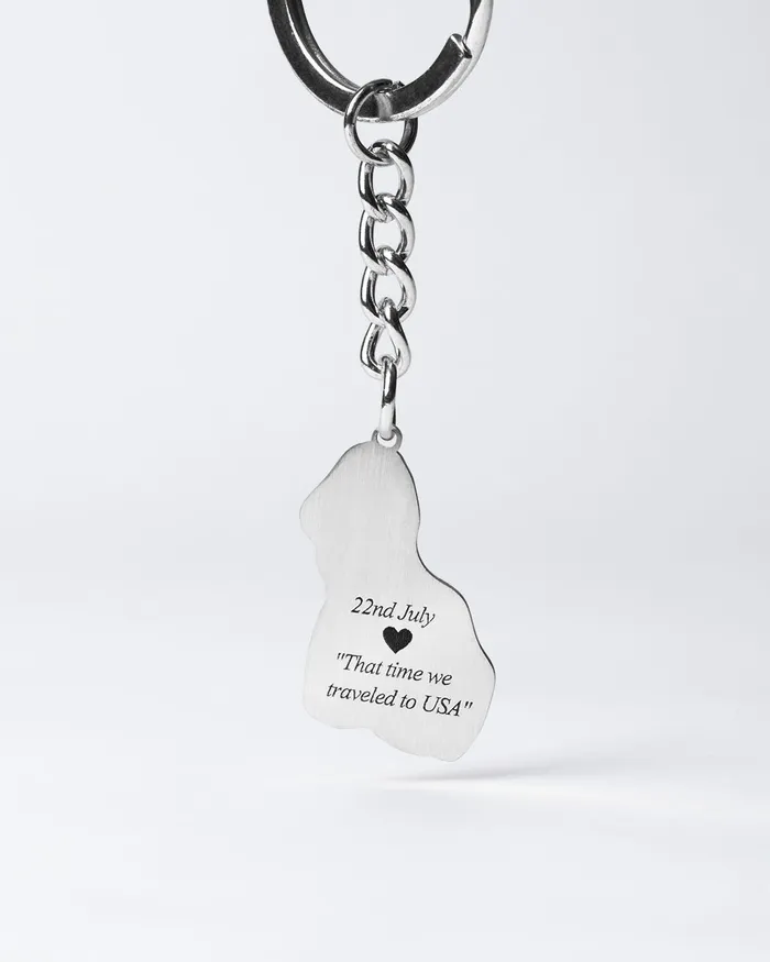 Earrings Silvercut Original LifeLike Keychain Earrings Silvercut Original LifeLike Keychain