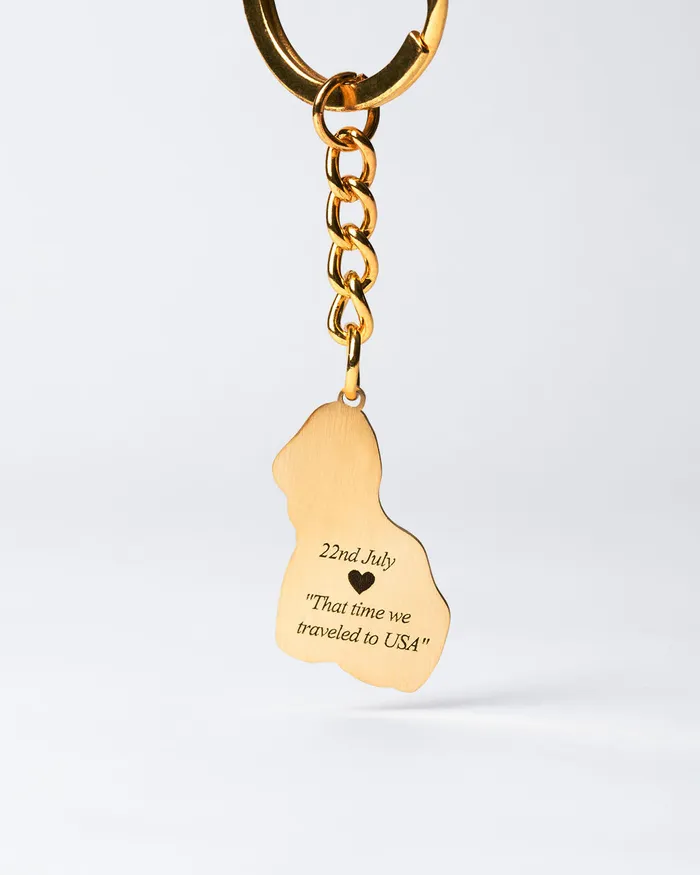 Earrings Silvercut Original LifeLike Keychain Earrings Silvercut Original LifeLike Keychain