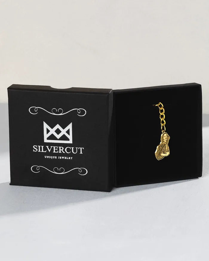 Earrings Silvercut Original LifeLike Keychain Earrings Silvercut Original LifeLike Keychain