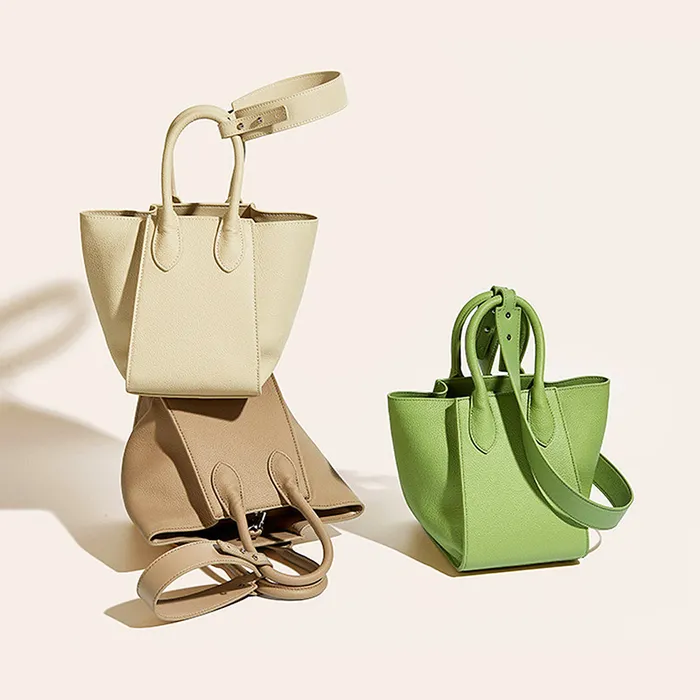 Earrings Tansy Genuine Leather Bags