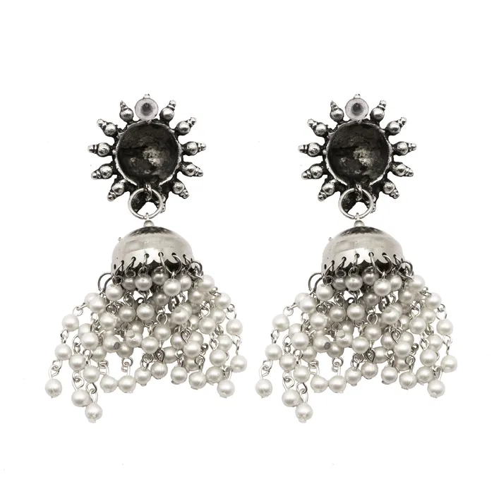 Earrings Teejh Teejh Rupangi Pearl Jhumki Earrings Earrings Teejh Teejh Rupangi Pearl Jhumki Earrings