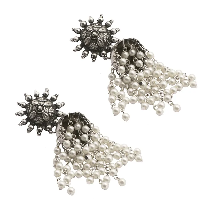 Earrings Teejh Teejh Rupangi Pearl Jhumki Earrings Earrings Teejh Teejh Rupangi Pearl Jhumki Earrings