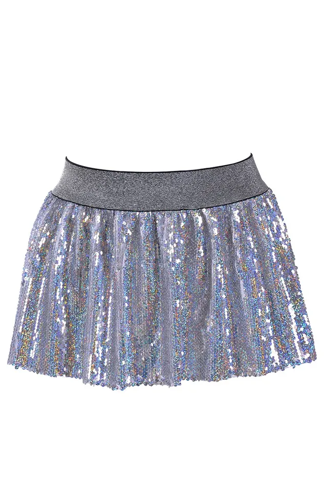 Earrings THE LUMi SHOP Reversible Sequin Skirt Holographic