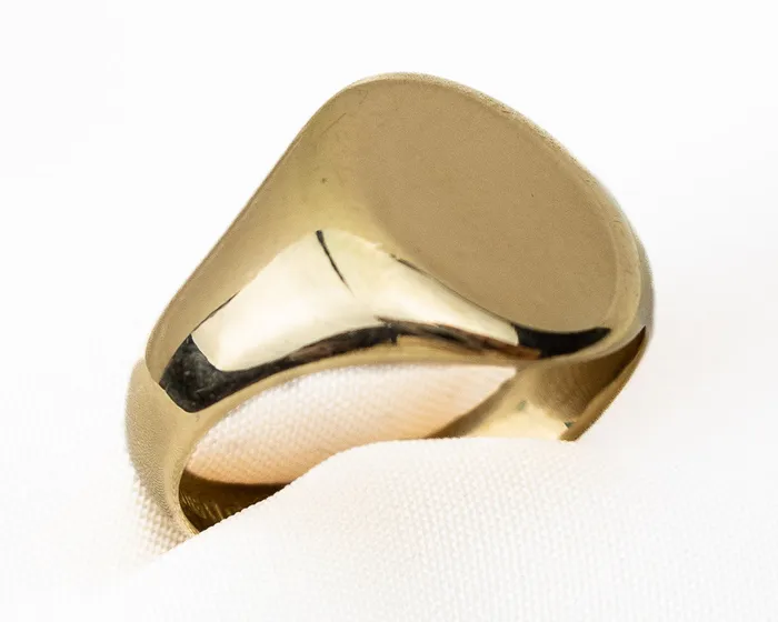 Edwardian Plain Signet Ring Isadoras A Rings Edwardian Plain Signet Ring Isadoras A Rings
