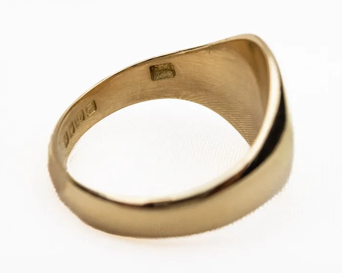 Edwardian Plain Signet Ring Isadoras A Rings Edwardian Plain Signet Ring Isadoras A Rings