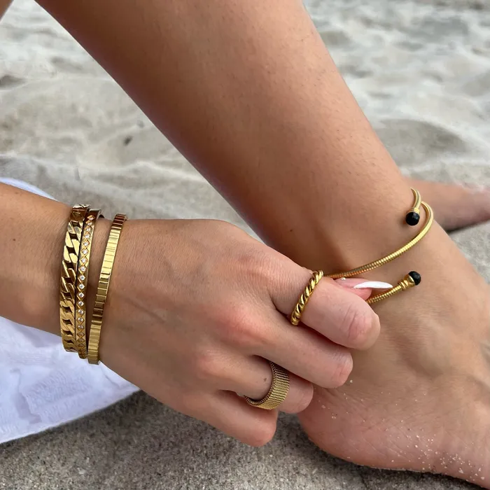 Ellie Vail Rings Etta Mesh Ring