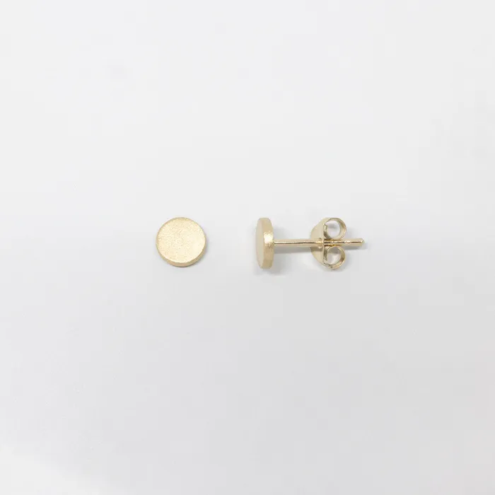 fejn ML Earrings satin disc stud