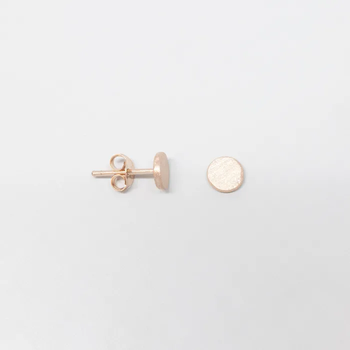 fejn ML Earrings satin disc stud