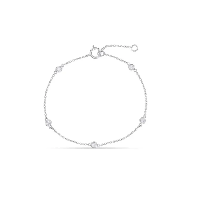 Floating Diamonds Bracelet Alexis Jae Bracelets