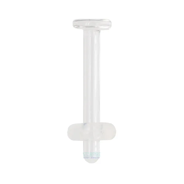Gorilla Glass Earrings Glass Straight Retainer Crystal