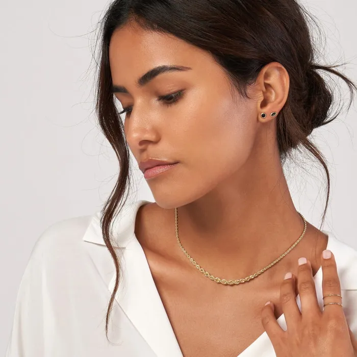 Graduated Rope Necklace Alexis Jae Necklaces