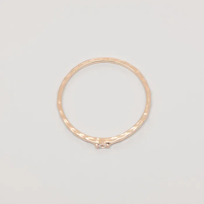 hammered sparkle ring fejn ML Rings