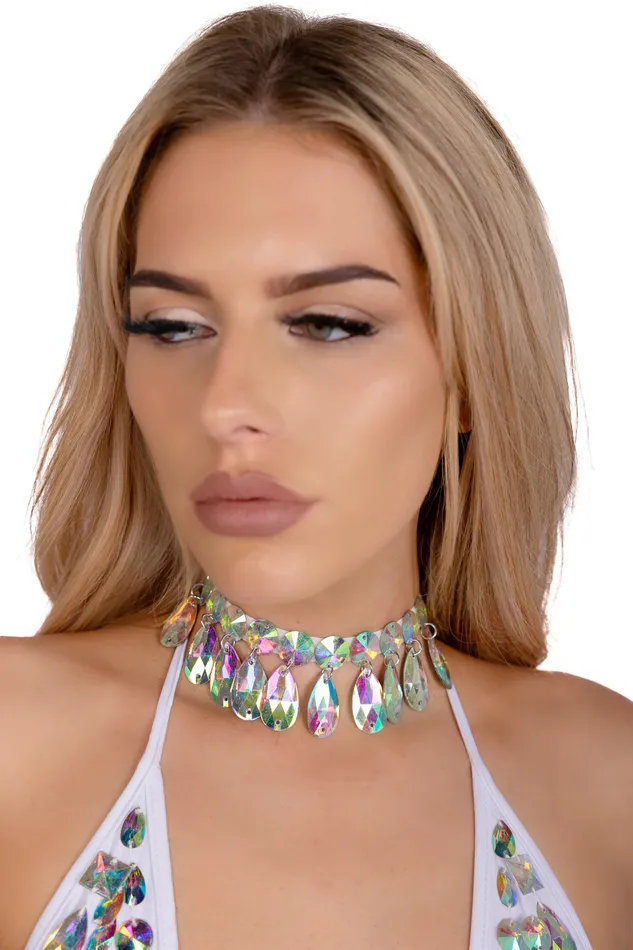 Iridescent Gem Necklace 20 THE LUMI SHOP Necklaces Iridescent Gem Necklace 20 THE LUMI SHOP Necklaces