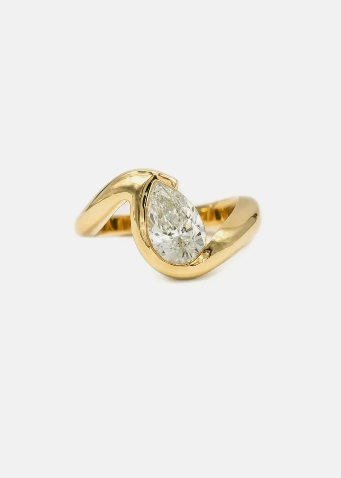 KATKIMfinejewelry Rings Diamond Trace Cloud Ring
