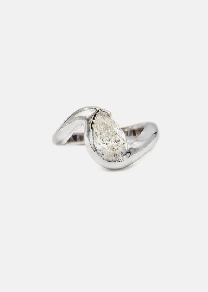 KATKIMfinejewelry Rings Diamond Trace Cloud Ring